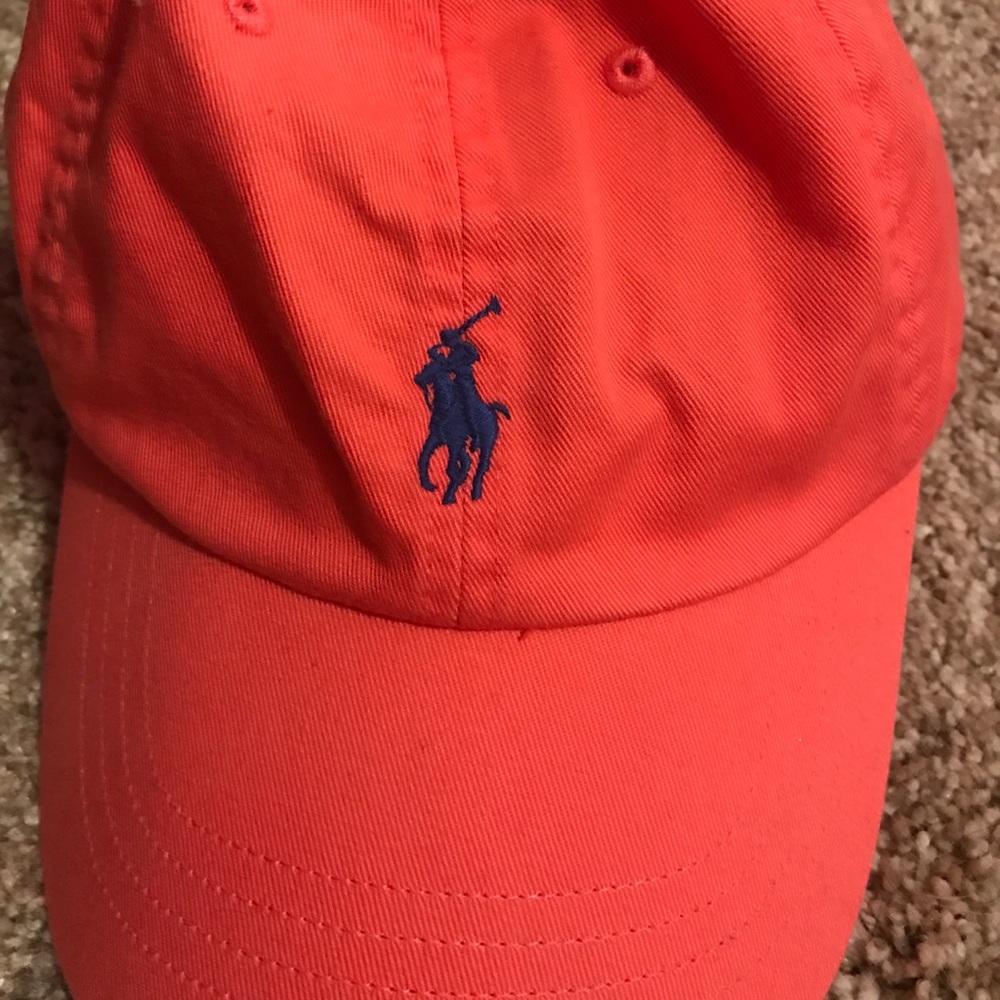 Women's Salmon Ralph Lauren POLO hat